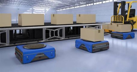 AMR智能物流機器人 智能工廠的標配與計算機系統服務支撐